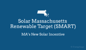 SMART Solar Massachusetts Renewable Target Incentive blue logo