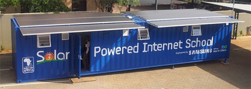 Solar Powered Internet School by Samsung