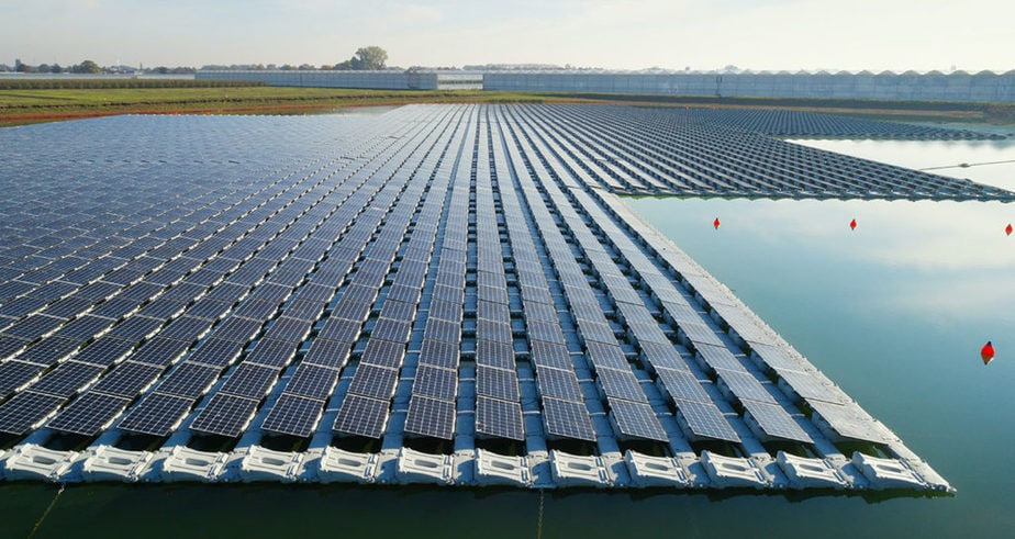 Floating Solar Energy Farm