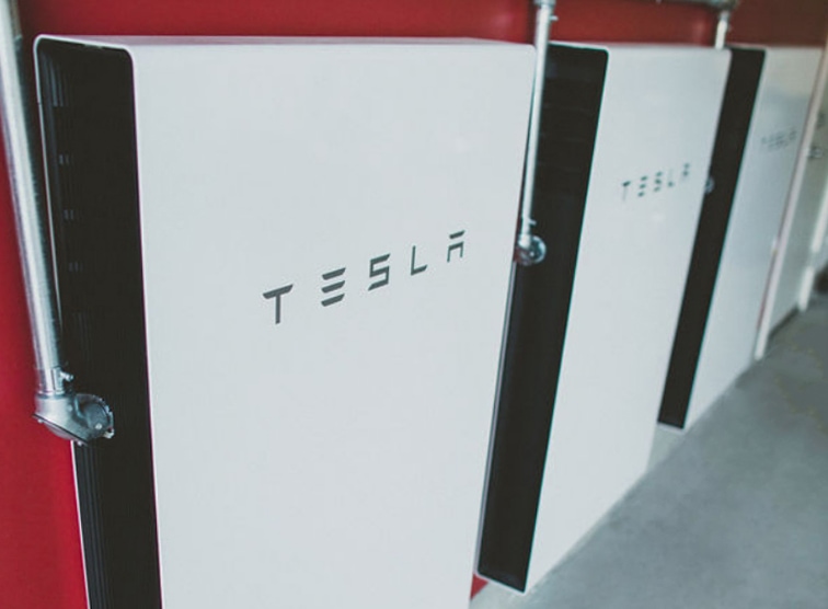 Tesla Powerwall storage panels