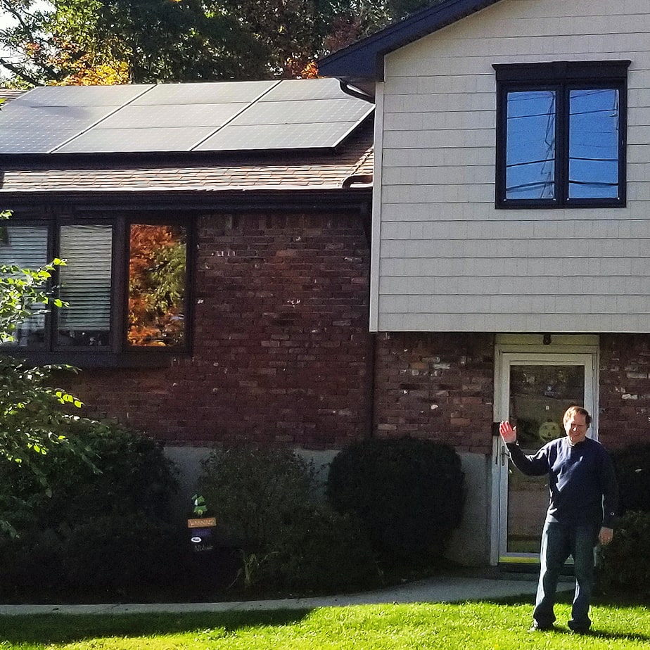 Solaris Renewables cutomer Larry – Burlington, MA